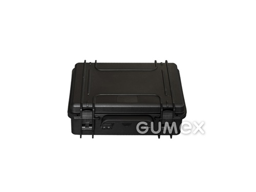 Wasserdichte Koffer MAX, 464x366x176mm (426x290x159mm), IP67, PP, ohne Füllung, schwarz, 